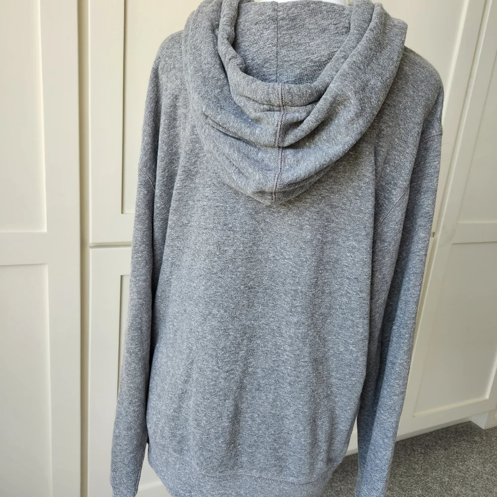 Baylor Bears University Hooded Sweatshirt Gray Letterman Soft Cozy Large - Picture 3 of 14